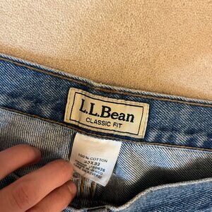 LL Bean Vintage Distressed Jeans